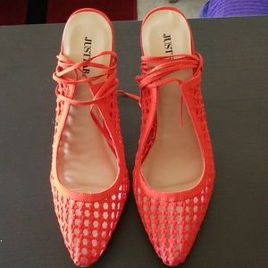 Just Fab pointed toe heels size 12